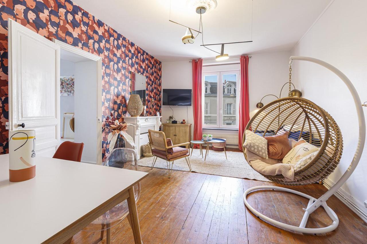 Le Botanica - Bel Appartement Proche Gare Angers Buitenkant foto